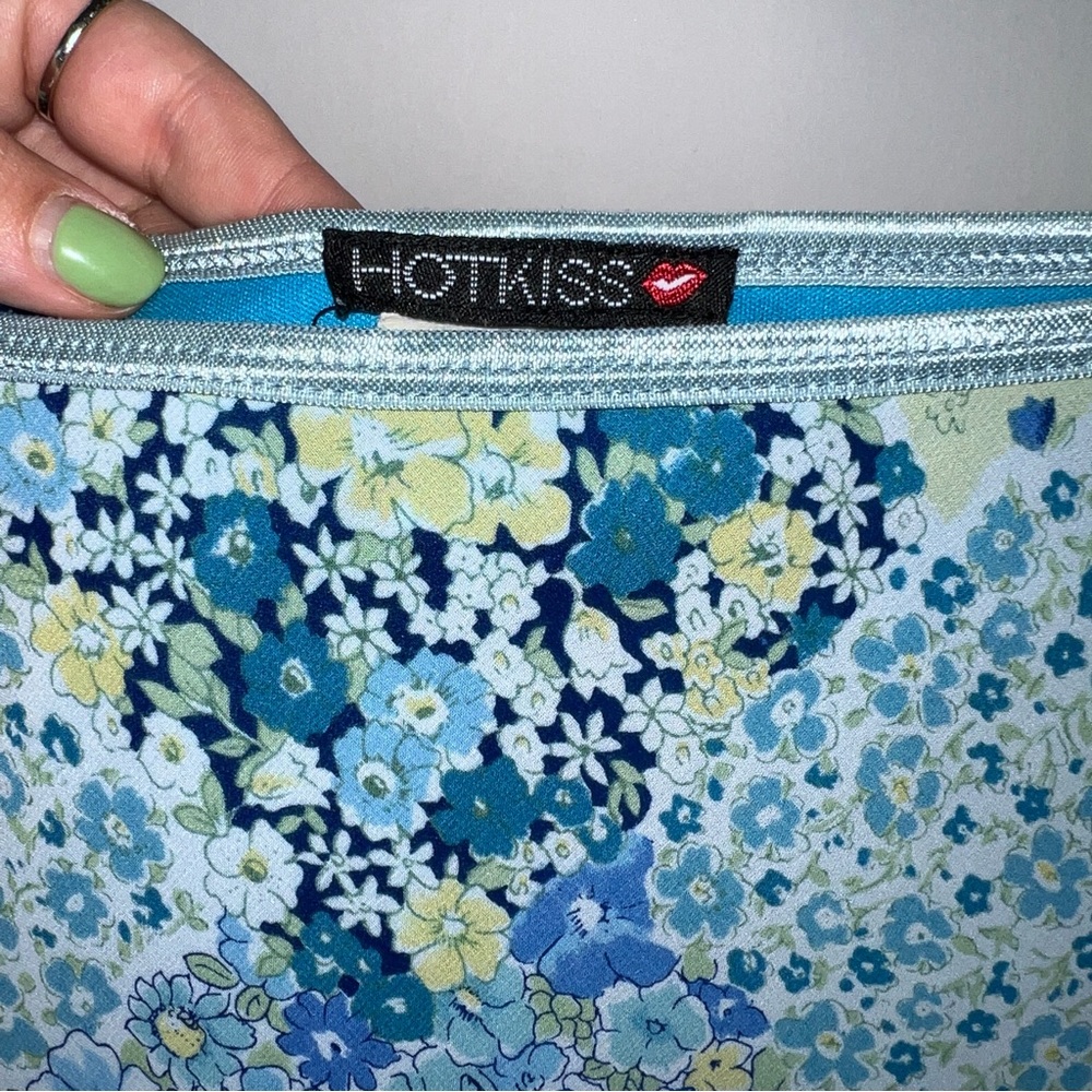 Vintage Hot Kiss Floral Y2K High-Low Skirt - Picture 3 of 3